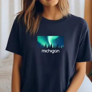 "Northern Sky" Relaxed Fit Crew Unisex T-Shirt