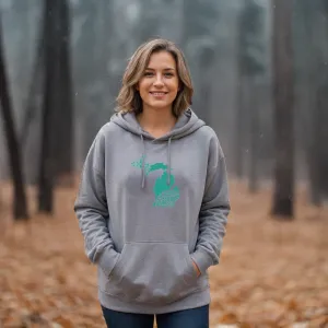 "Paisley Michigan" Relaxed Fit Classic Unisex Hoodie