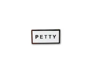 "Petty" Lapel Pin