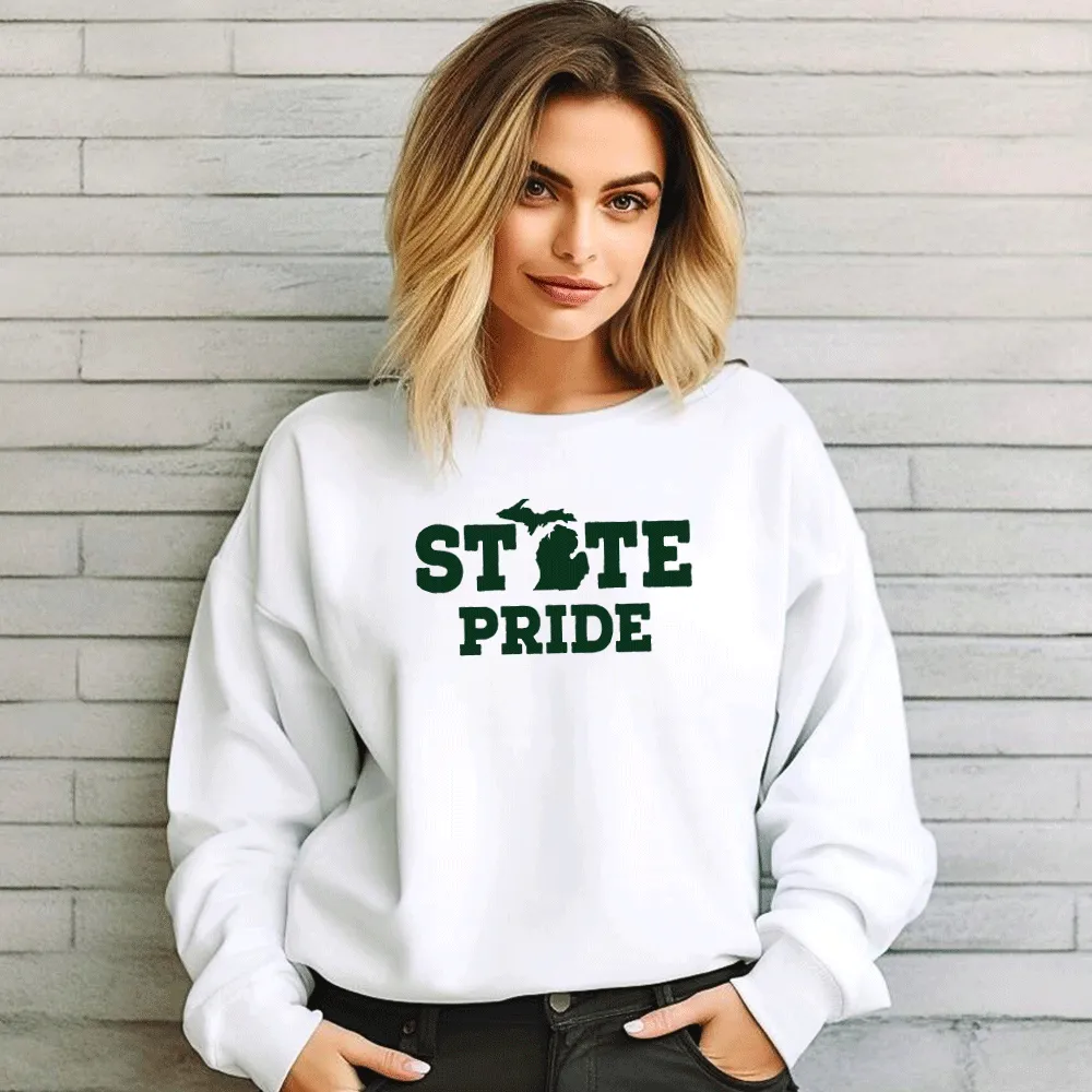 "State Pride" Relaxed Fit Classic Crew Unisex Sweatshirt