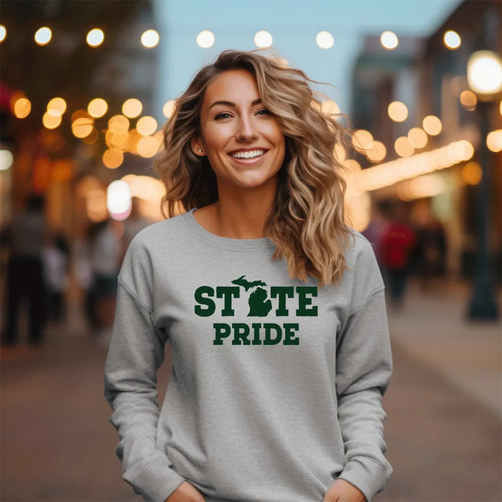 "State Pride" Relaxed Fit Classic Crew Unisex Sweatshirt