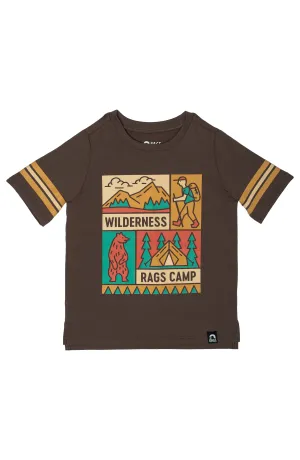 RAGS Retro Sleeve Kids Tee - Wilderness Rags Camp