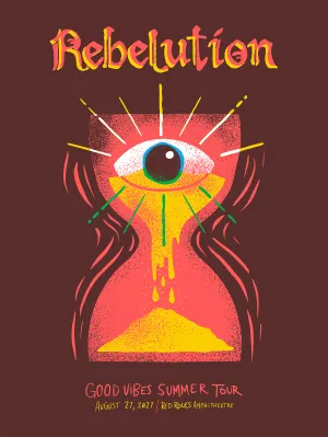 Red Rocks - August 21, 2021 Event Poster