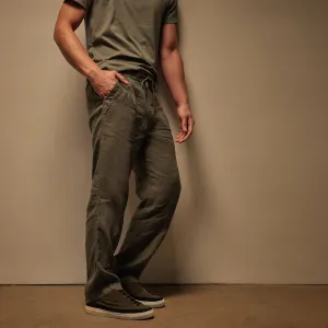 Relaxed Linen Pant - Palm Pigment