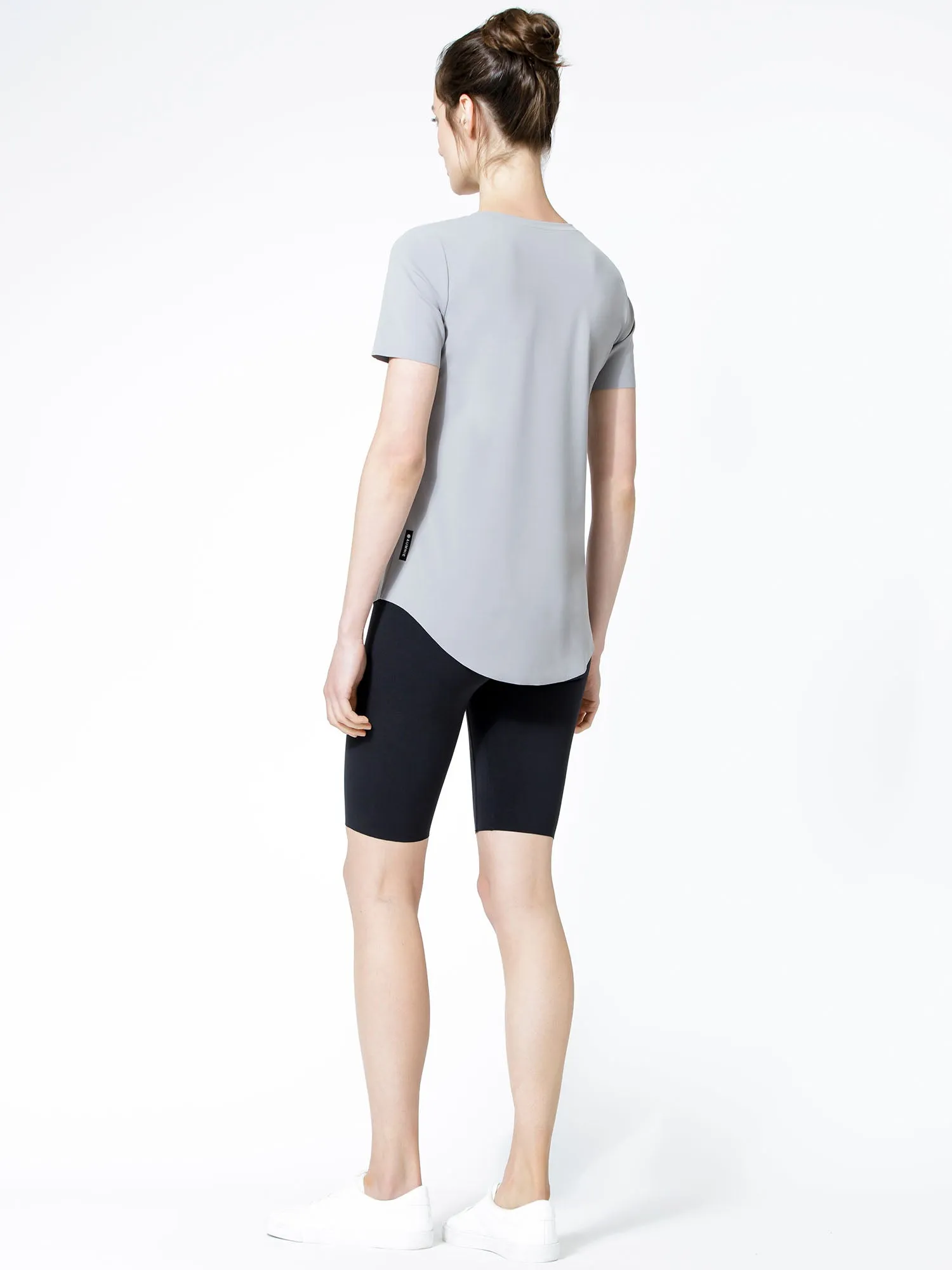 RELAXED NUDE TEE, LUNAR GREY