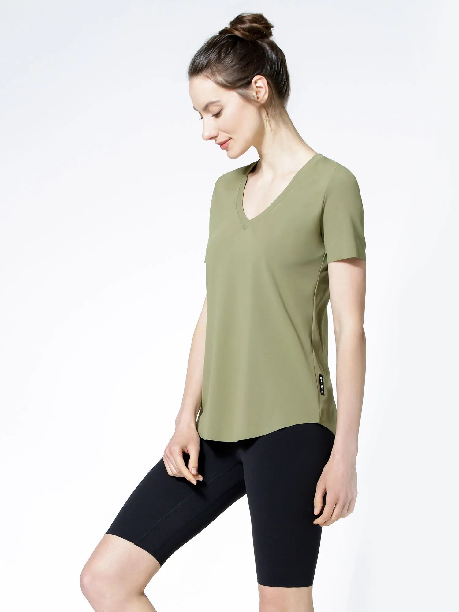 RELAXED NUDE TEE, SAGE