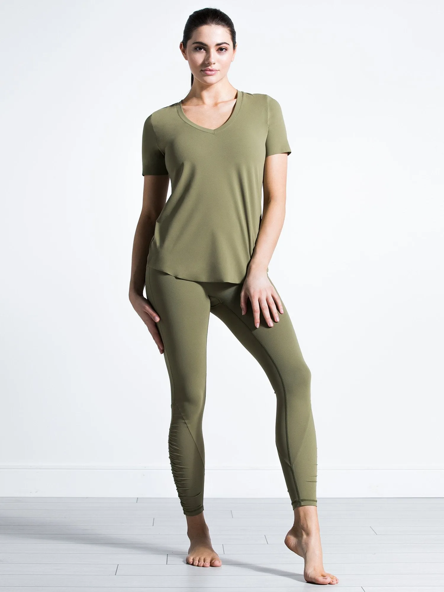 RELAXED NUDE TEE, SAGE