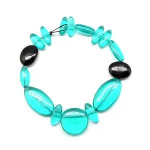 Resin Cabochon Collar Necklace