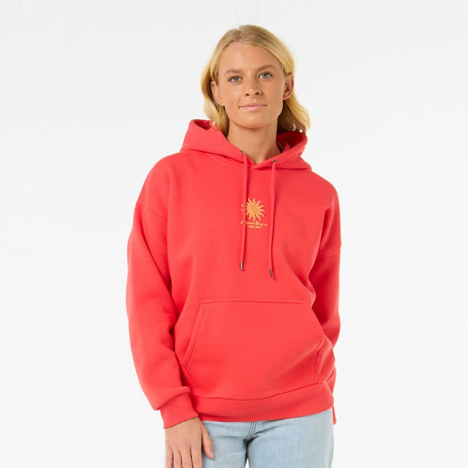Rip Curl Cala Heritage Hood Red