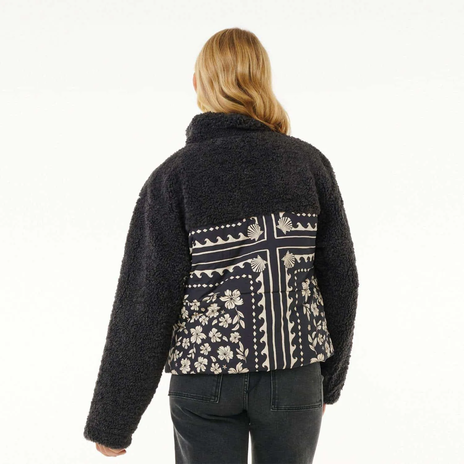 Rip Curl Soleil Puffer Jacket Black