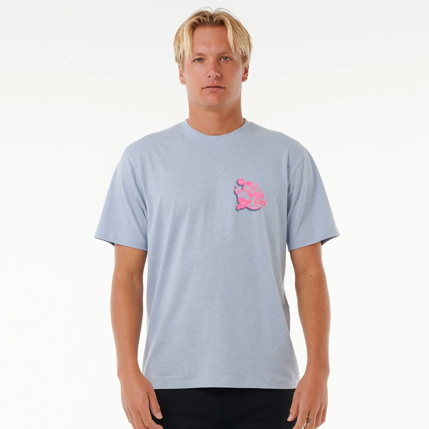 Rip Curl Surfer Dude Tee Spray Blue