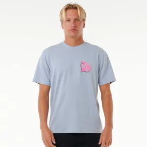 Rip Curl Surfer Dude Tee Spray Blue