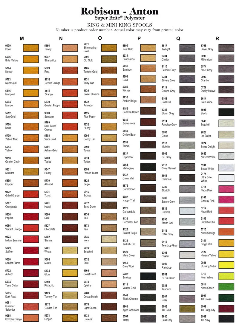 Robison Anton Polyester