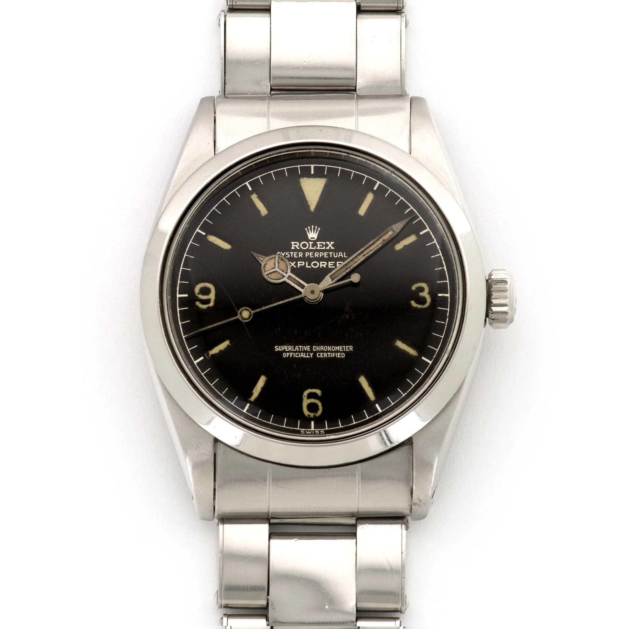Rolex Explorer Gilt Chapter Ring Watch Ref. 1016