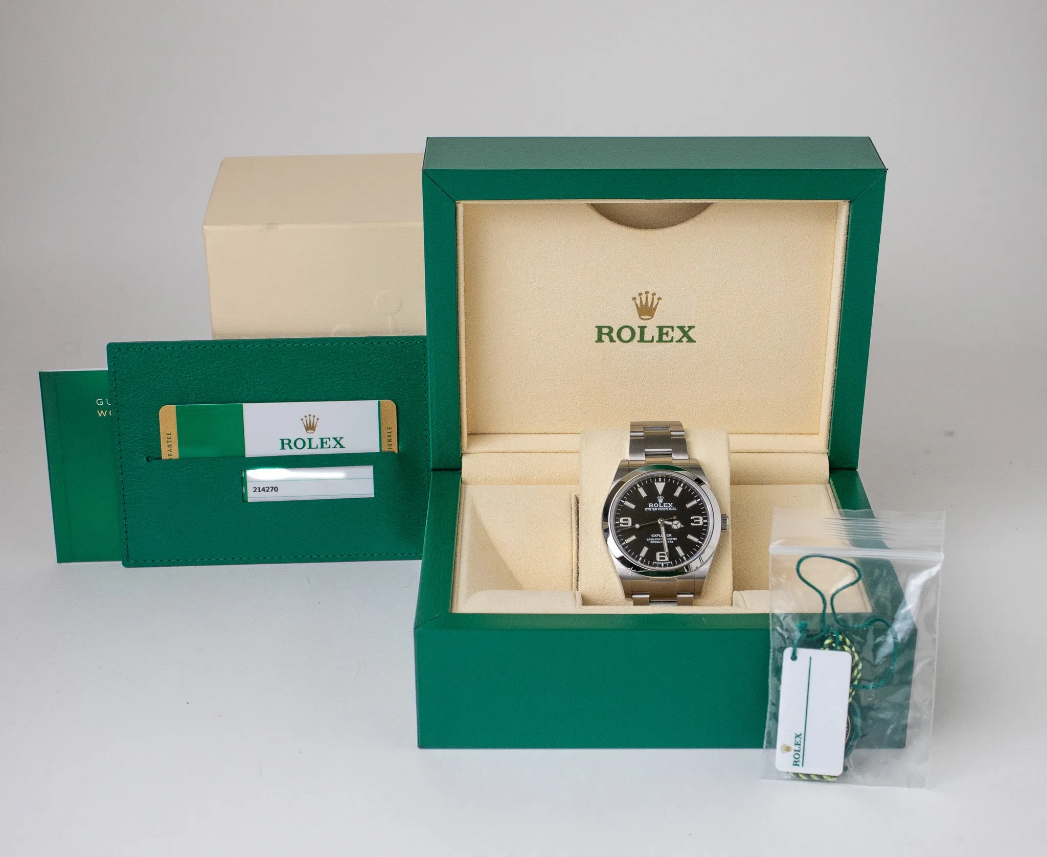 Rolex Explorer I 214270 MK2