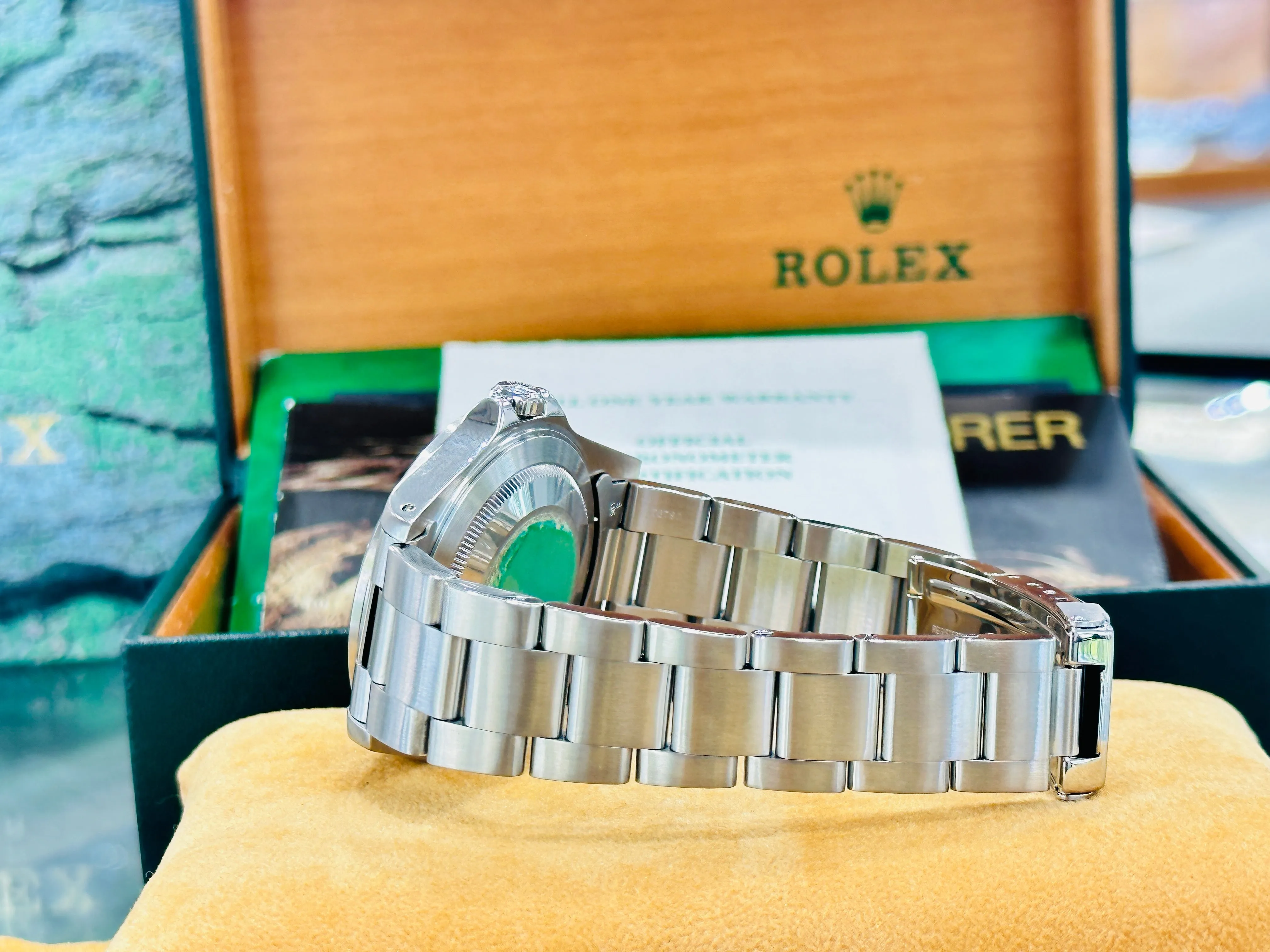 Rolex Explorer II 16570 Box and Papers PreOwned Mint Condition