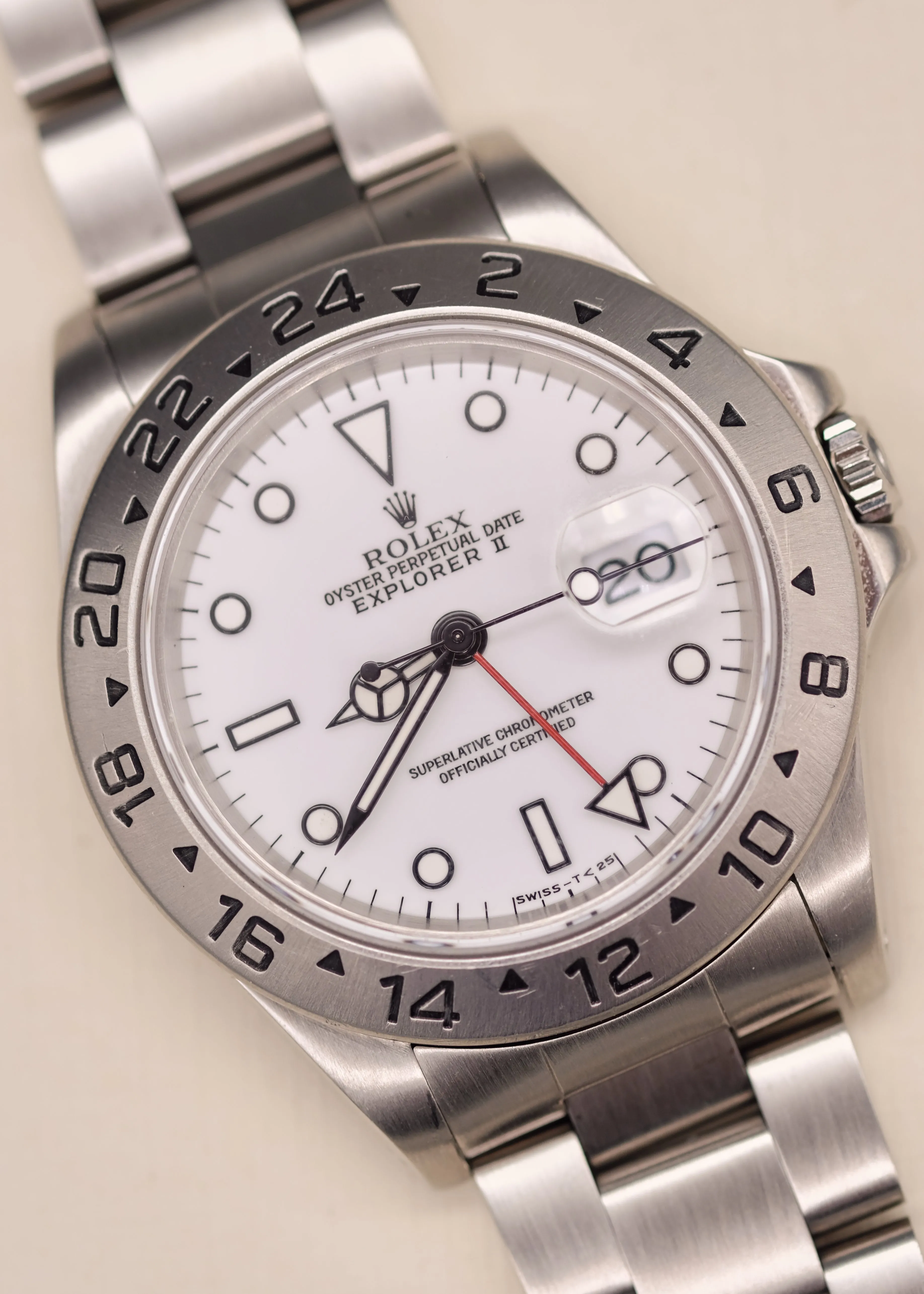 Rolex Explorer ii 16570 'Polar' Tritium Dial - 1998