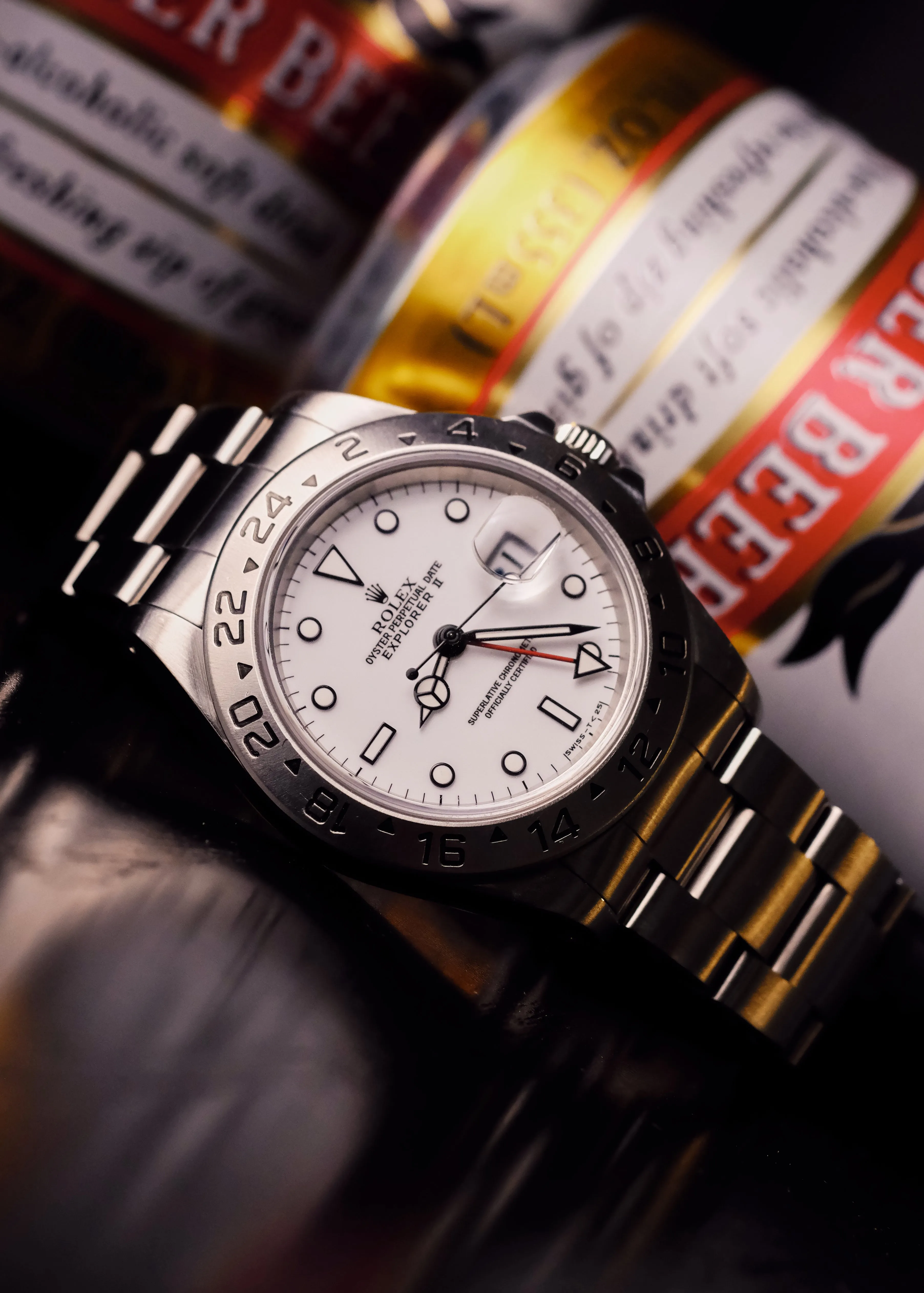 Rolex Explorer ii 16570 'Polar' Tritium Dial - 1998
