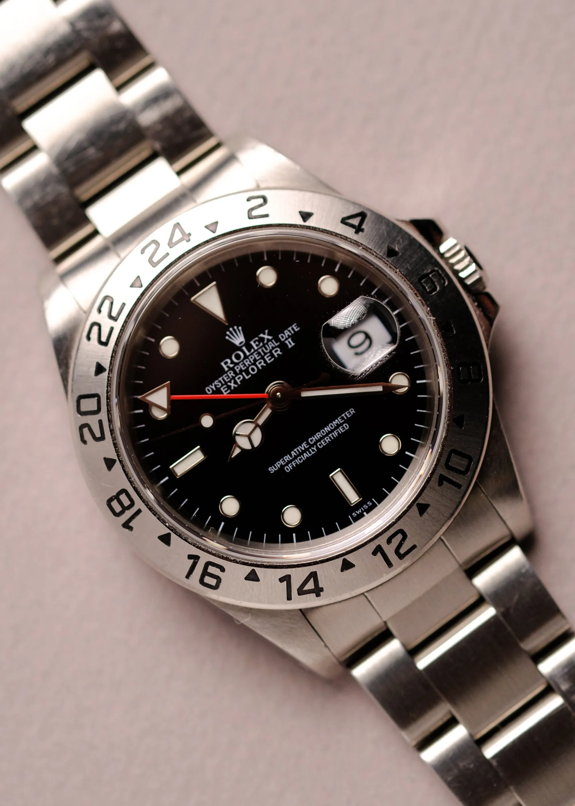Rolex Explorer ii 16570 'Swiss Only' Dial - 1999