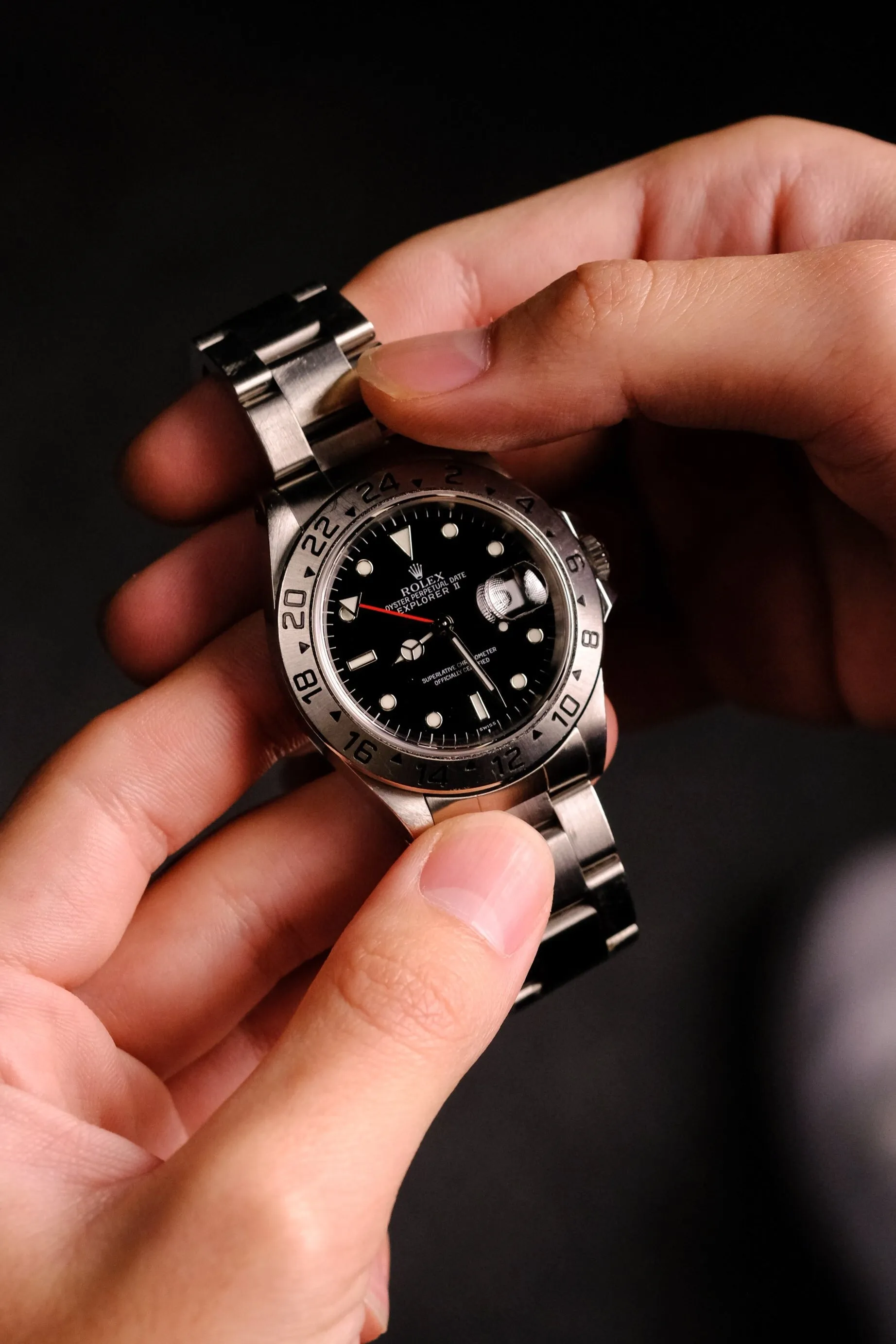 Rolex Explorer ii 16570 'Swiss Only' Dial - 1999