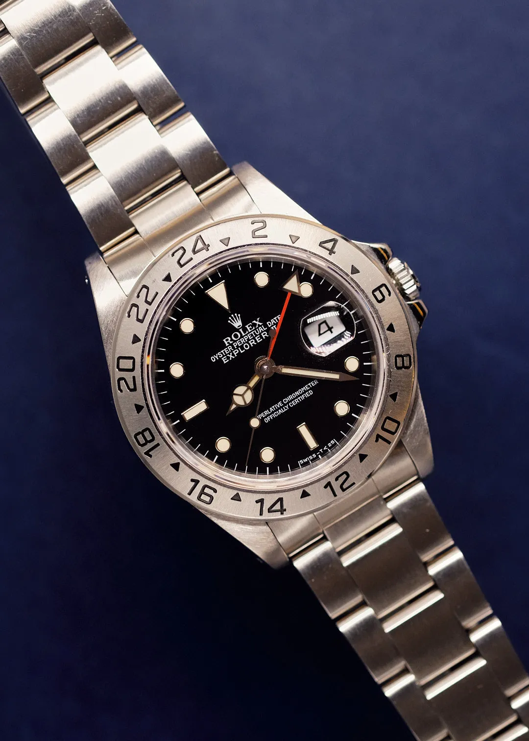 Rolex Explorer ii 16570 Tritium 'Cream Patina' Dial - 1993