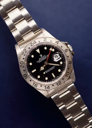 Rolex Explorer ii 16570 Tritium 'Cream Patina' Dial - 1993