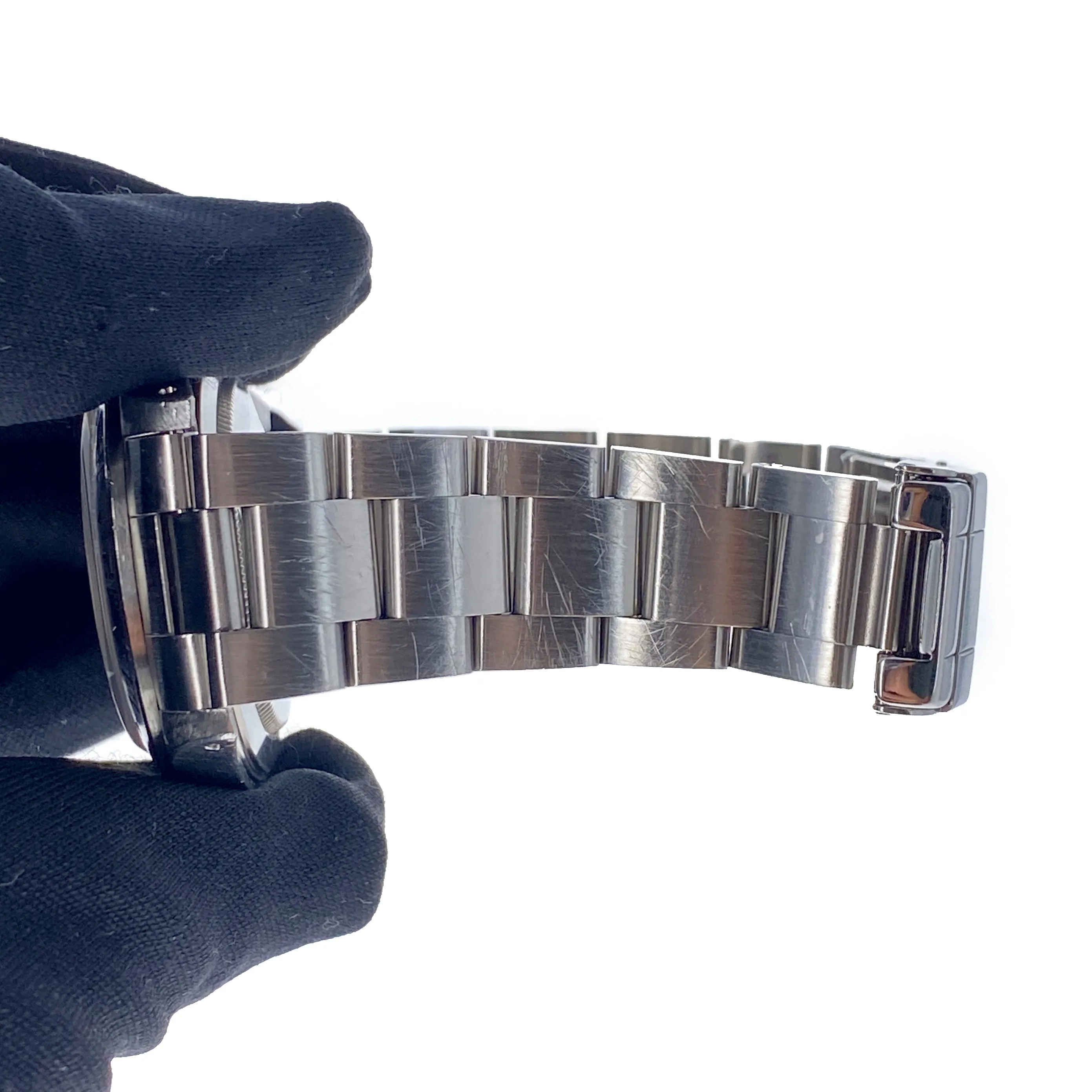 Rolex Explorer II 16570 Tritium White Papers & Box c. 1995 Unpolished Oyster Steel 40 mm