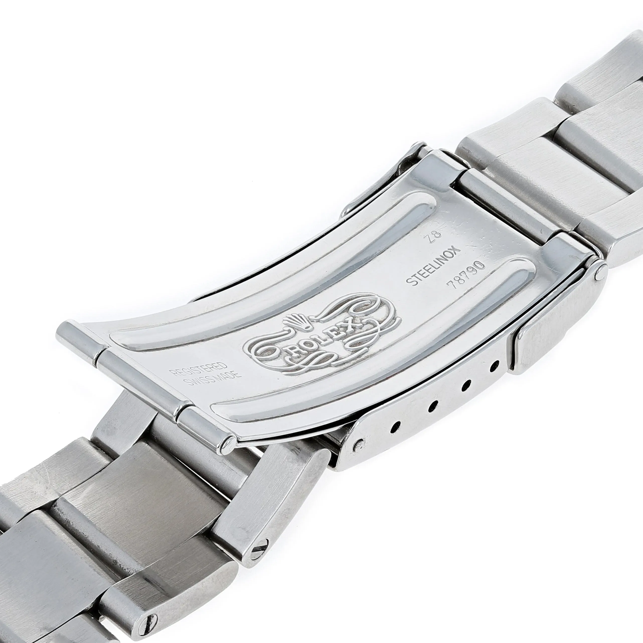 Rolex Explorer II 16570 Tritium White Papers & Box c. 1995 Unpolished Oyster Steel 40 mm