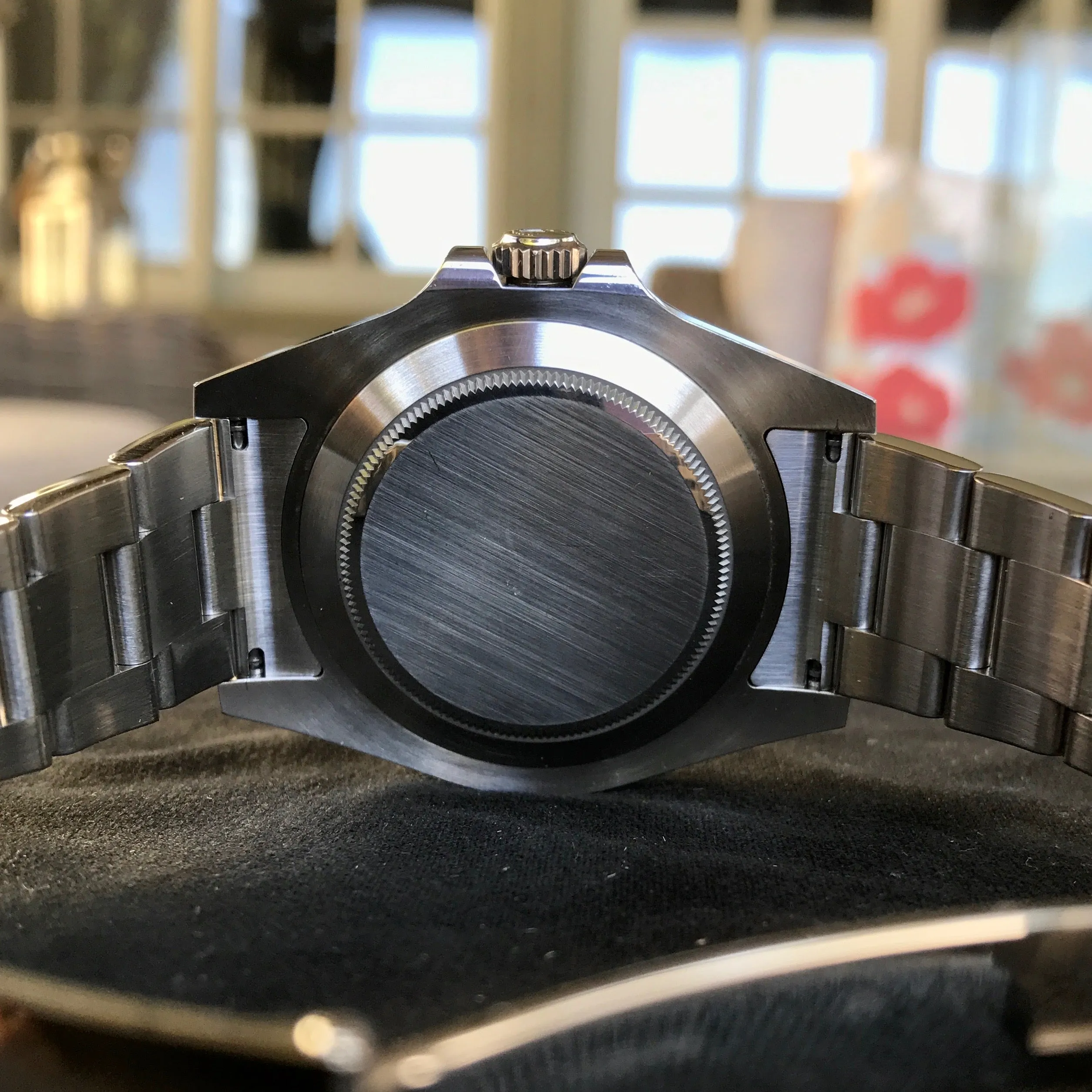 Rolex Explorer II 216570 Stainless Steel GMT Oyster Black Wristwatch Box Papers