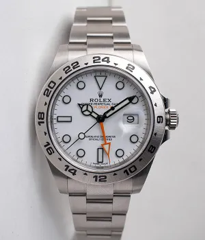 Rolex Explorer II 216570 White