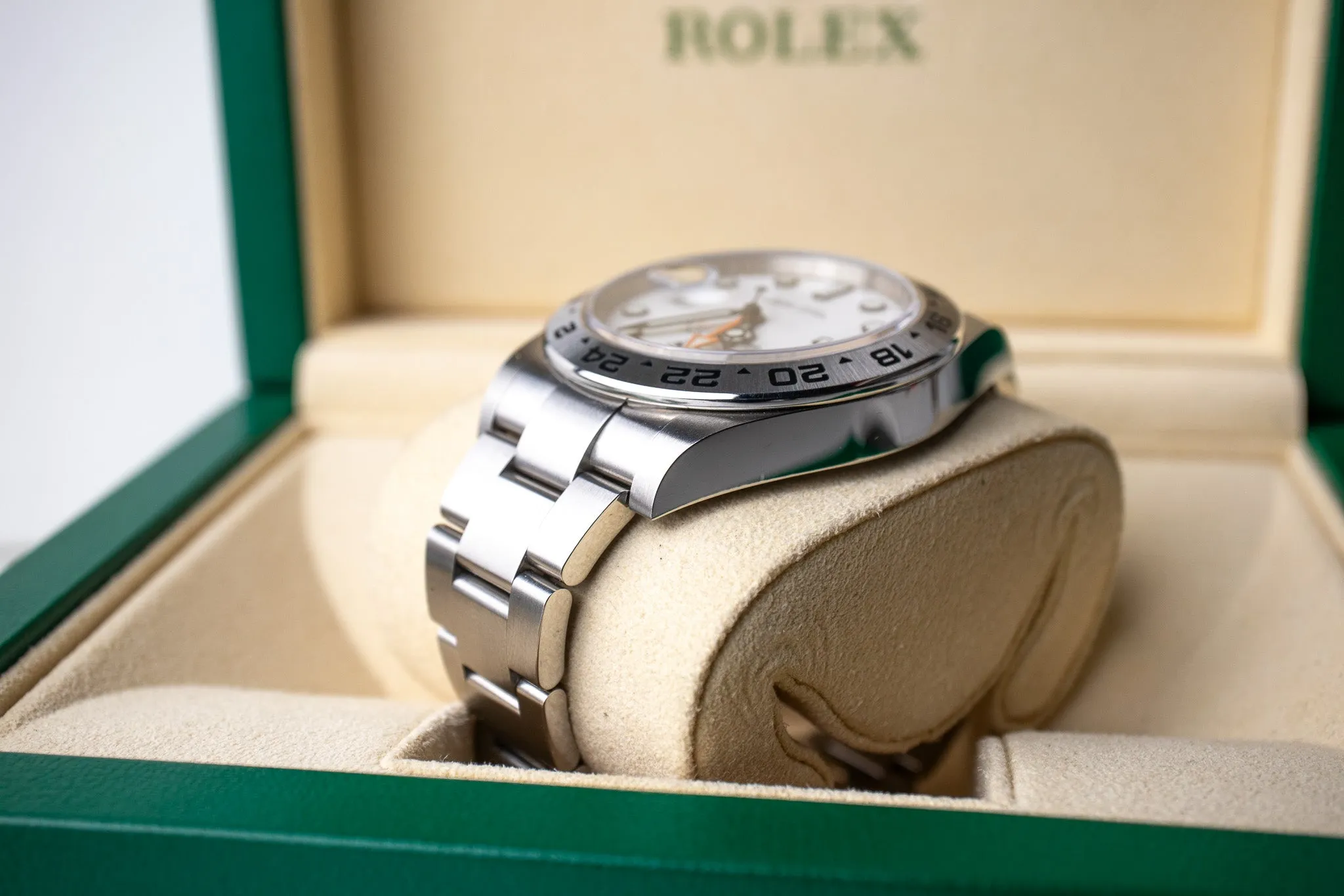 Rolex Explorer II 216570 White