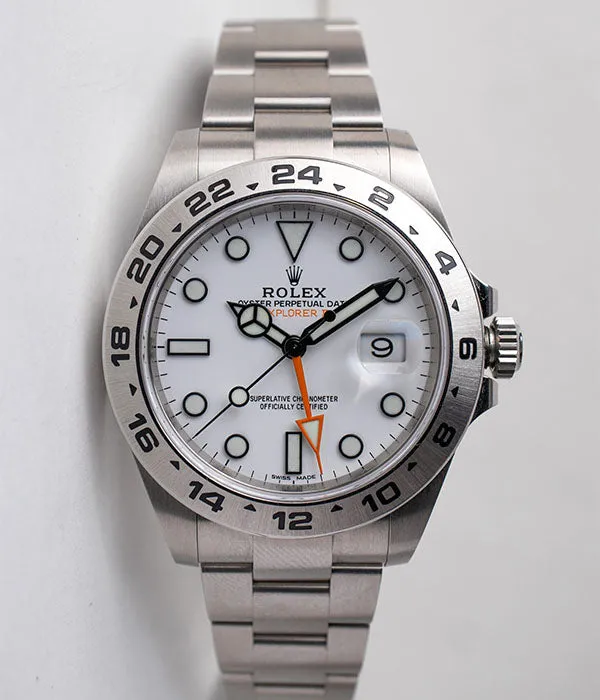 Rolex Explorer II 216570 White