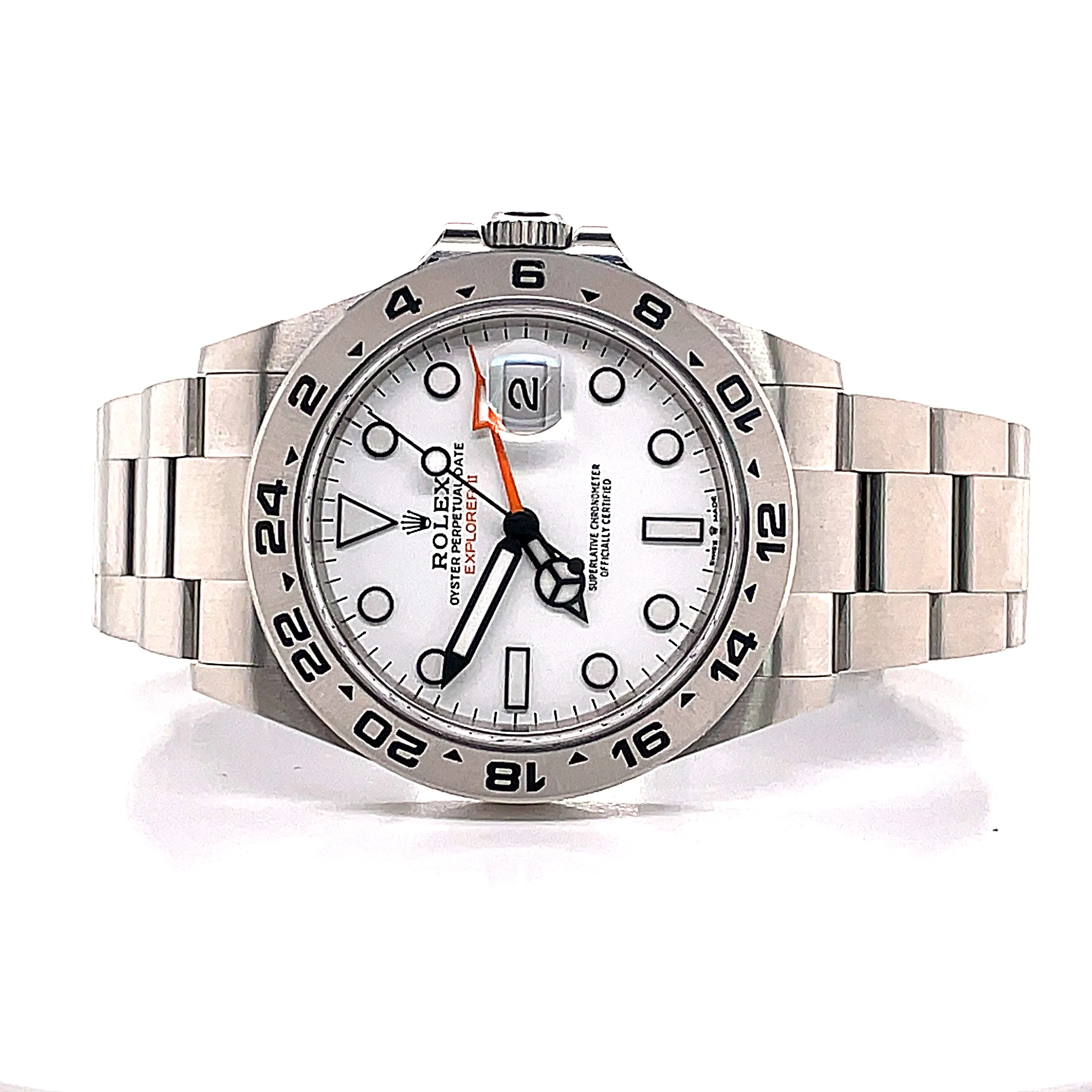 Rolex Explorer II 42mm White Dial 226570 Box and Papers Unworn
