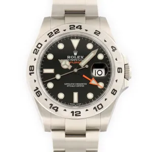 Rolex Explorer II Black 42mm Watch Ref. 216570