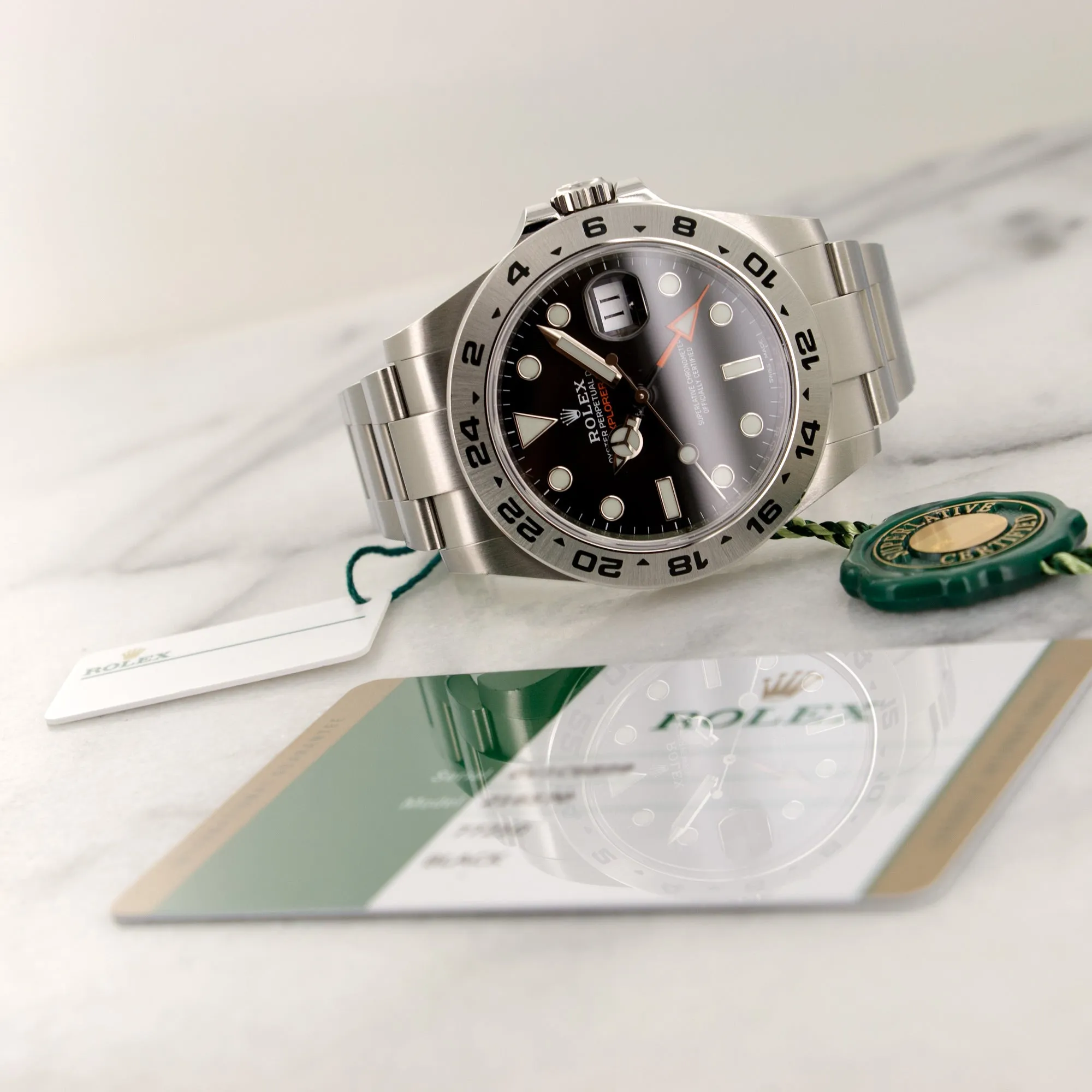 Rolex Explorer II Black 42mm Watch Ref. 216570