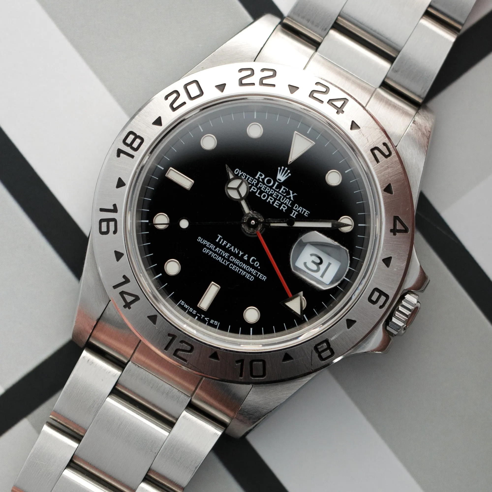 Rolex Explorer II Watch Ref. 16570, Retailed by Tiffany & Co.