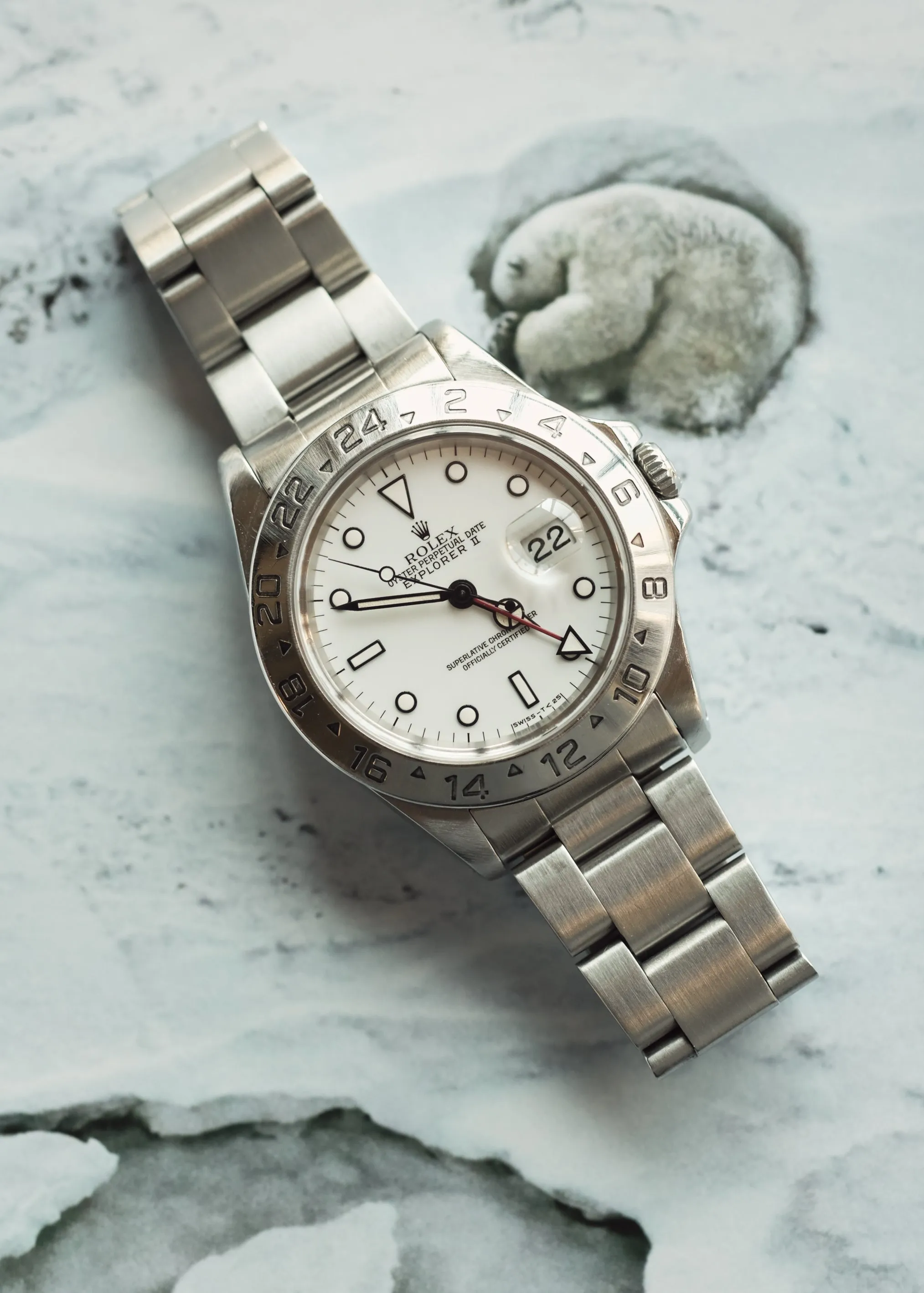 Rolex Explorer ii White tritium dial "Polar" - 1996