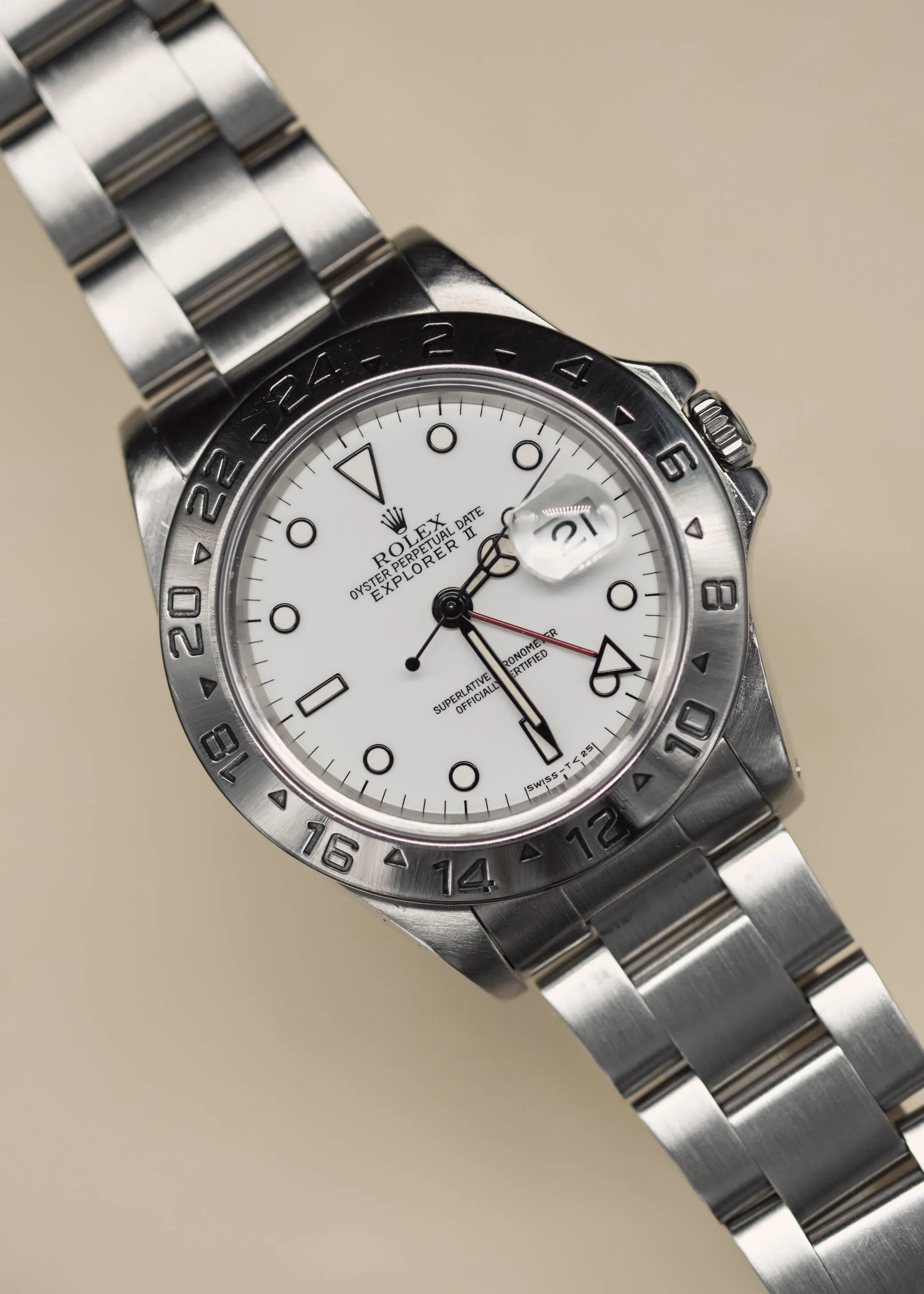 Rolex Explorer ii White tritium dial "Polar" - 1996