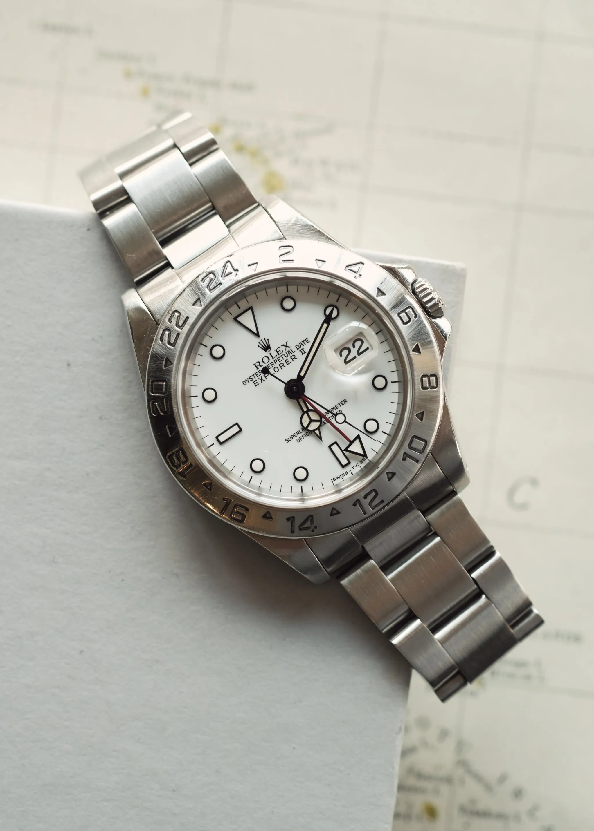 Rolex Explorer ii White tritium dial "Polar" - 1996