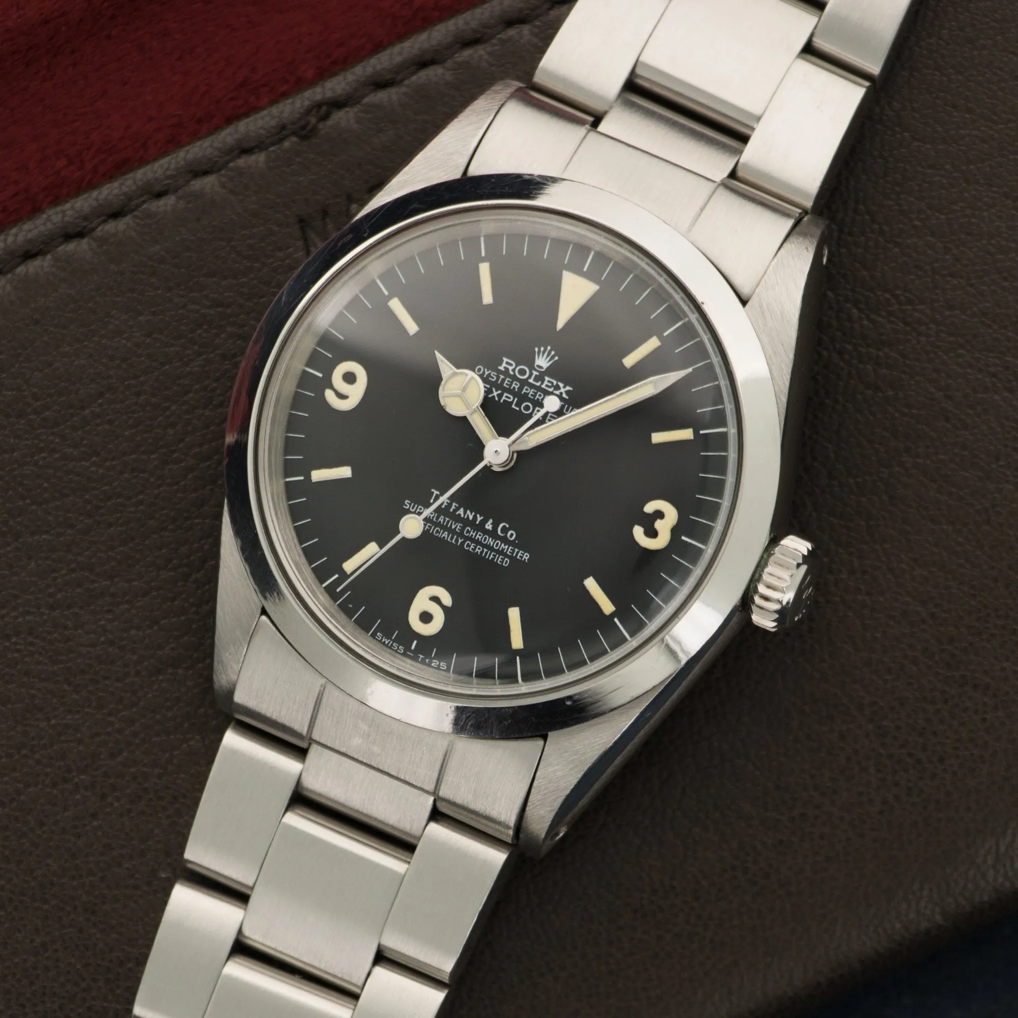 Rolex Explorer Tiffany & Co Watch Ref. 1016
