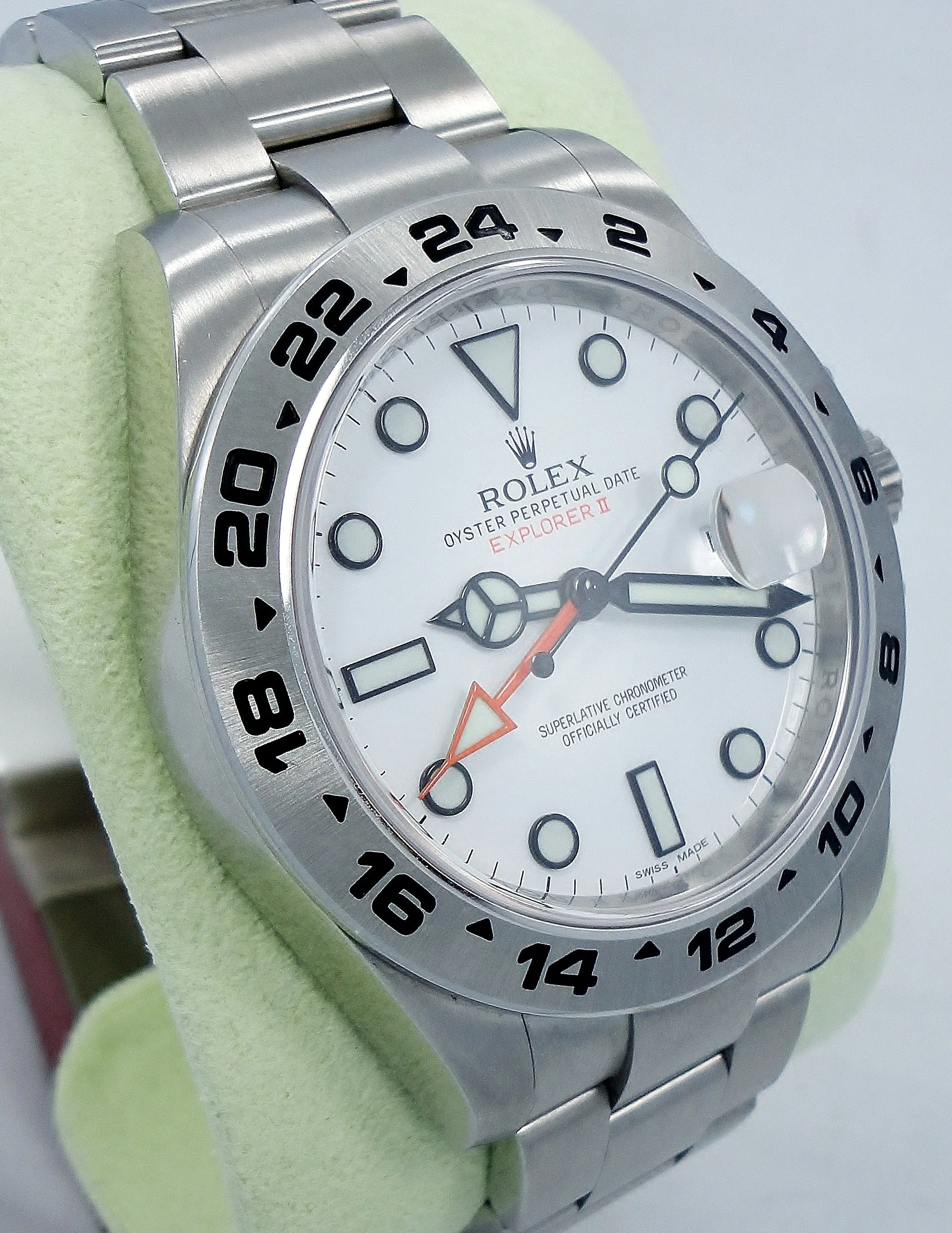Rolex Oyster Perpetual Explorer II 216570 White Dial
