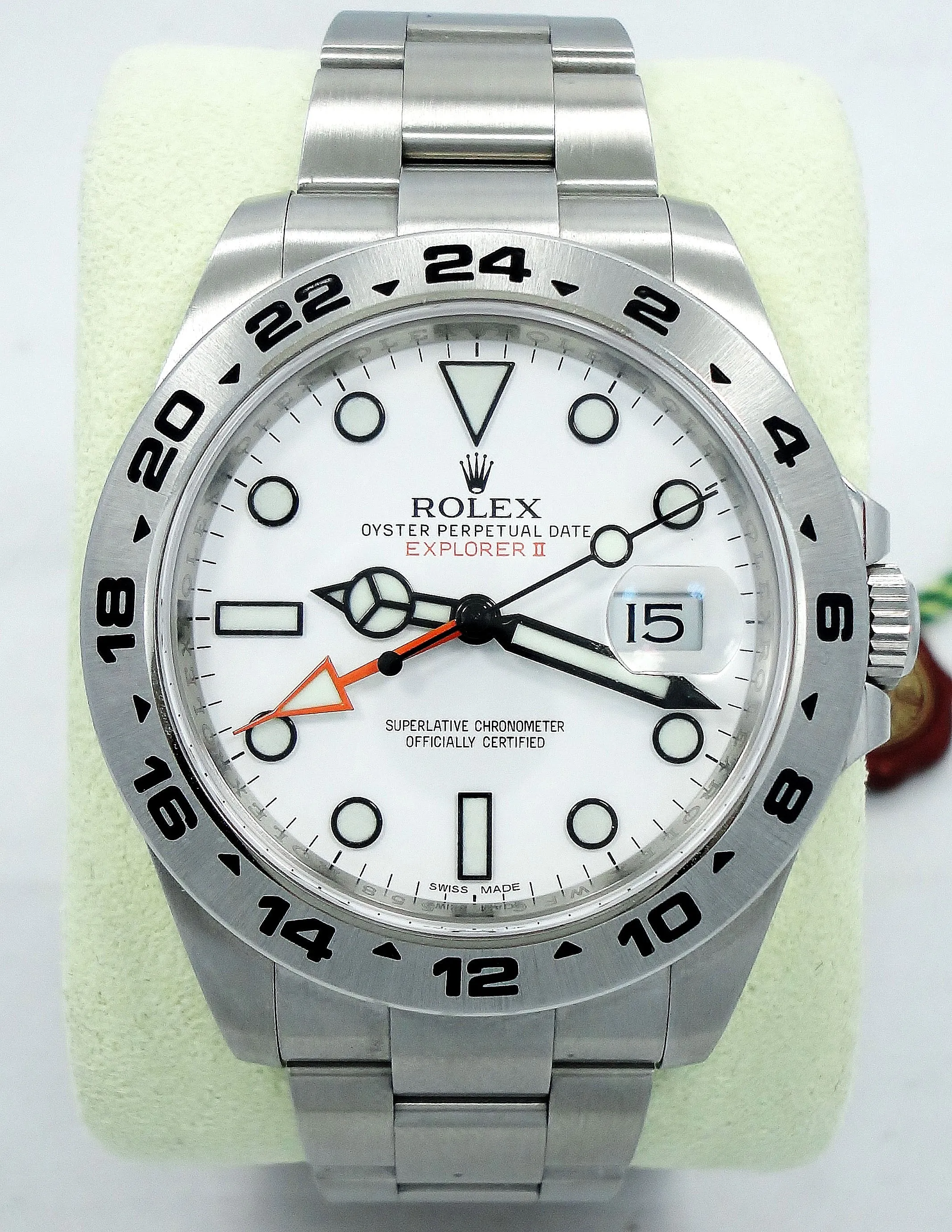 Rolex Oyster Perpetual Explorer II 216570 White Dial