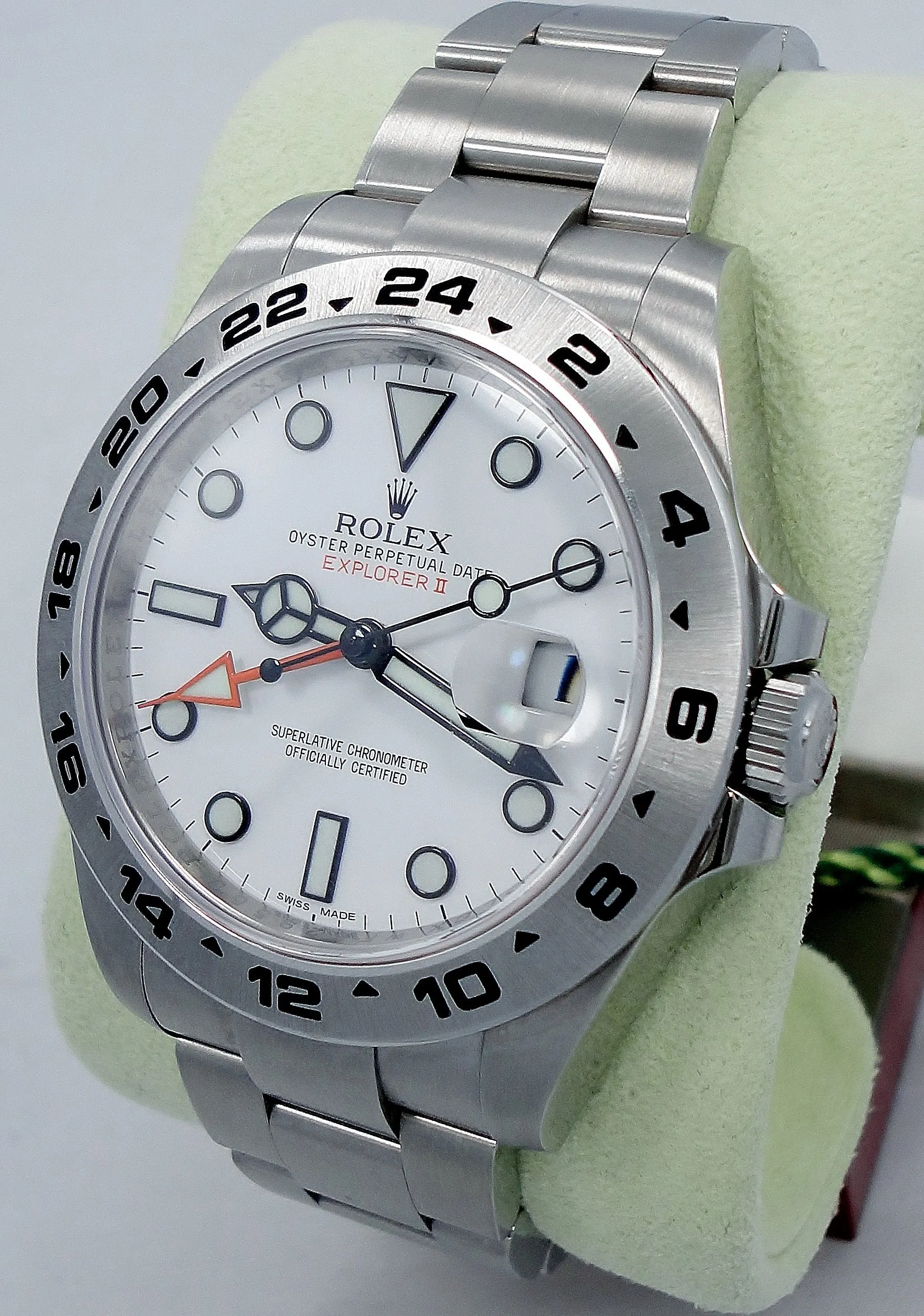 Rolex Oyster Perpetual Explorer II 216570 White Dial
