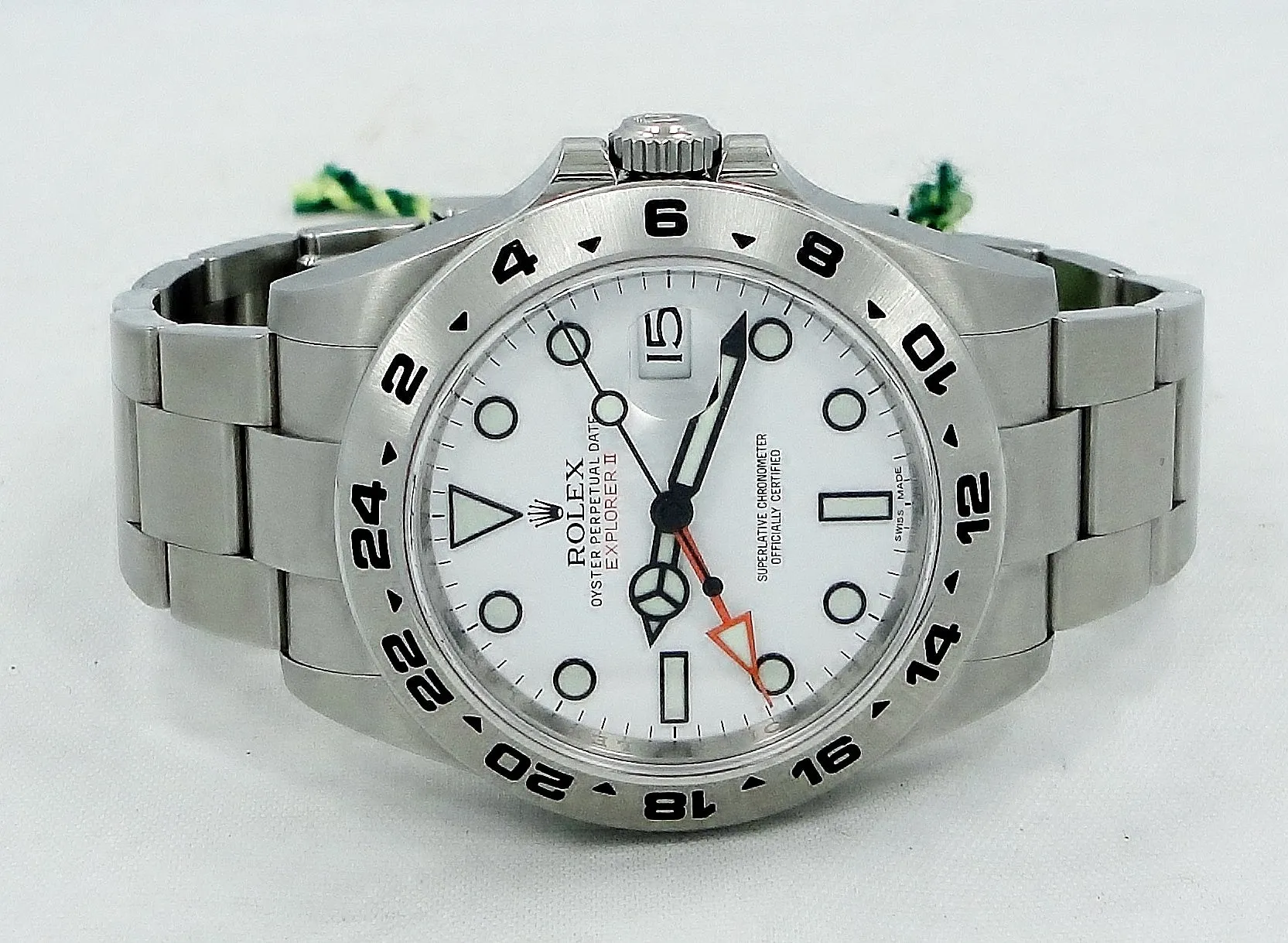 Rolex Oyster Perpetual Explorer II 216570 White Dial