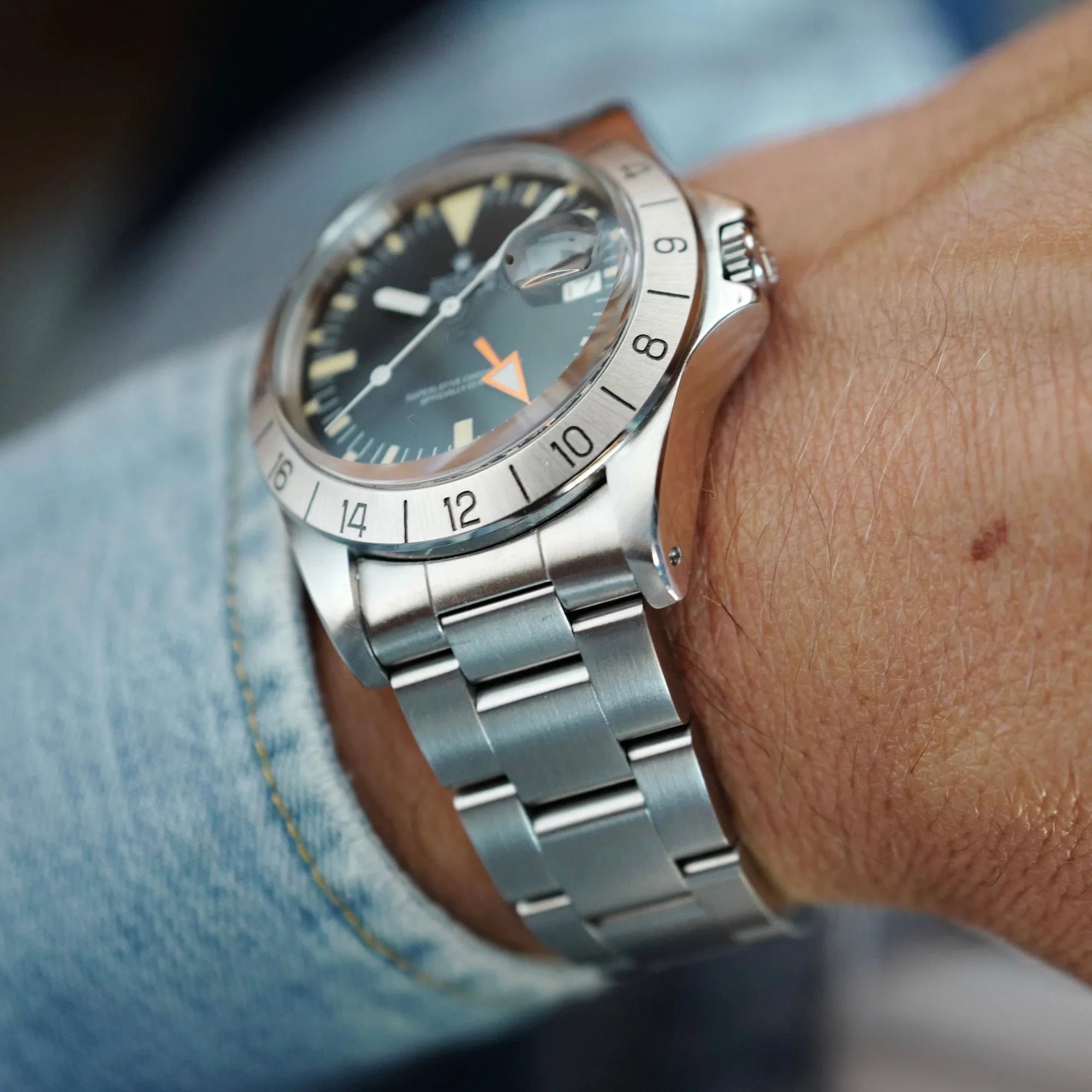 Rolex Steel Explorer II Ref. 1655 with MK2 Frog Foot Dial (New Arrival)
