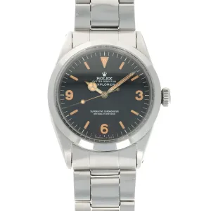 Rolex Steel Explorer Watch Ref. 1016