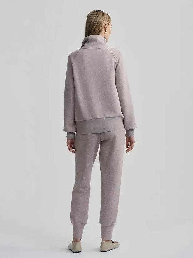 Roxbury Zip Through by Varley | Taupe Marl