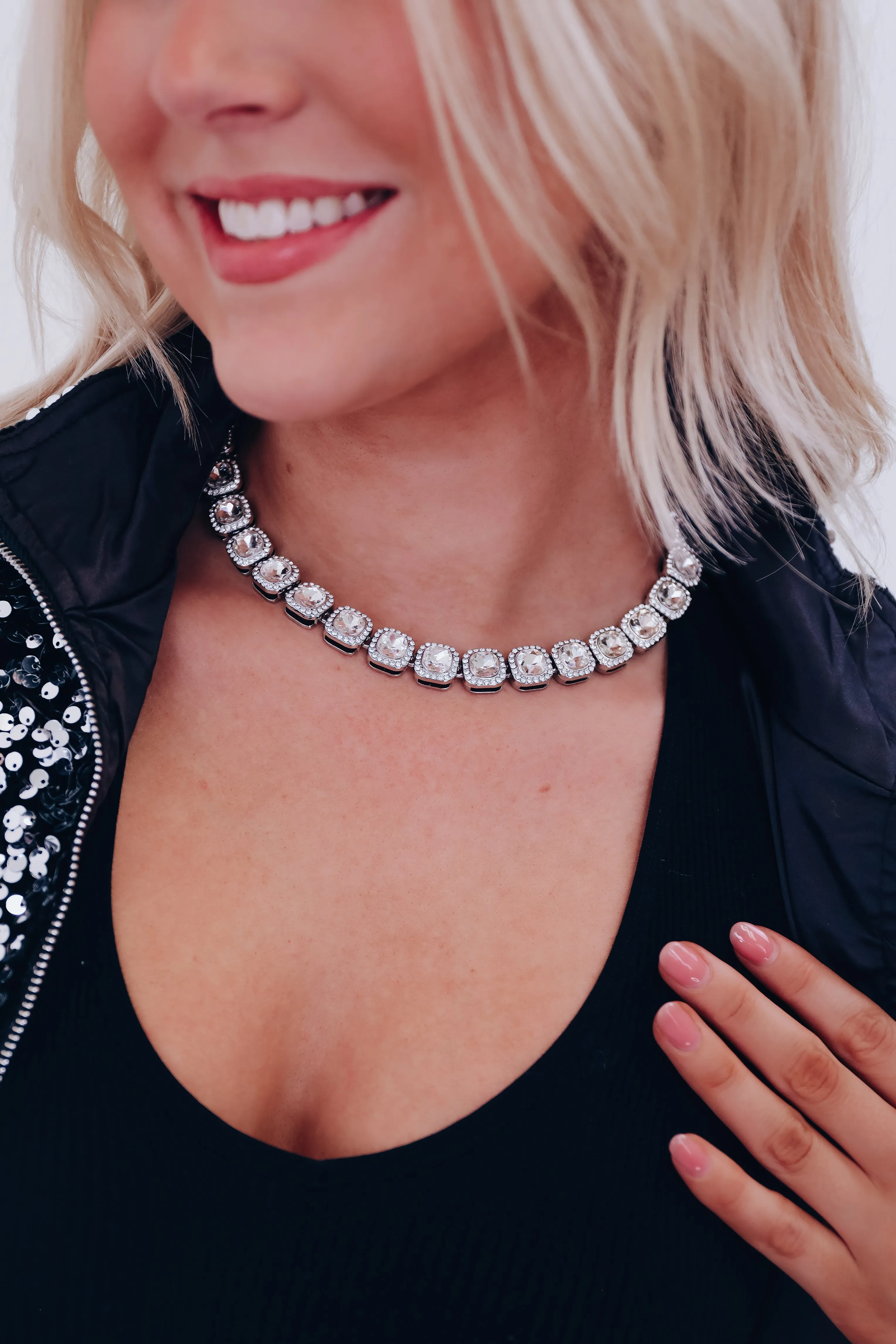 Royal Bling Statement Necklace