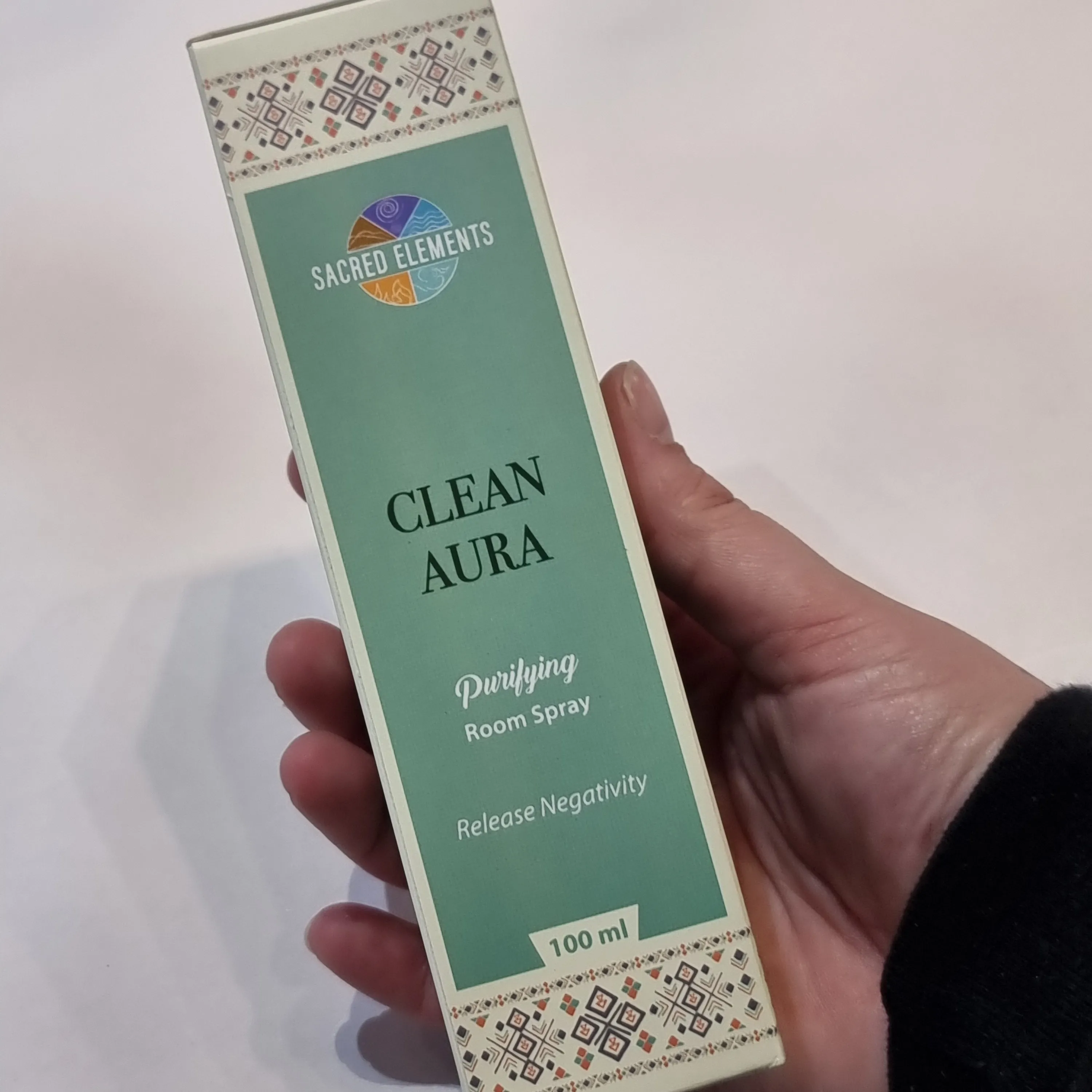 Sacred elements room spray - clean aura