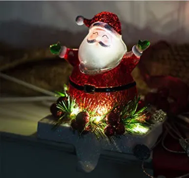 SANTA STOCKING HOLDER, LED